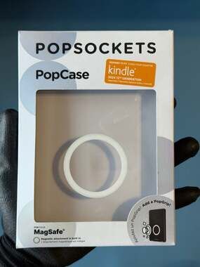 PopSockets PopCase for Kindle 2024 12th Gen Paperwhite / Colorsoft - Clear MagSa